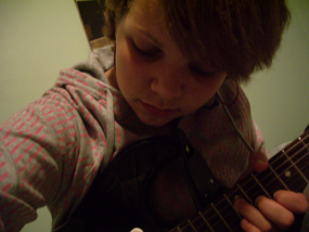 Guitar - Me with my electric guitar :)