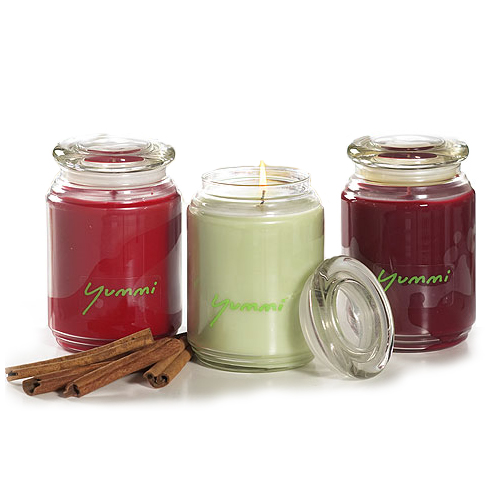 Yummy Candles - Beautiful scents in beautiful jars.