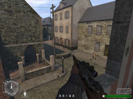 call of duty  - a screen shot from call of duty .... a great game
