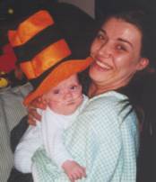 another famous look - Ty with his Auntie