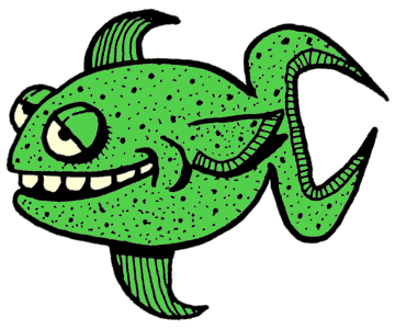 My Fish Drawing! - This is one of the fish I drew on my computer!