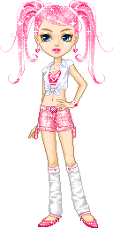 I love pink!! - A pink girl.