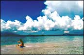 honda bay , palawan - few people know this place. the beach is great.