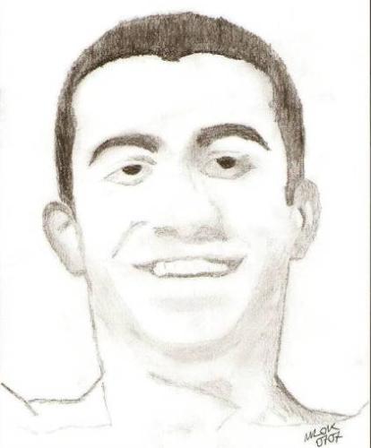 me drawn by me - my photo drawn by me
