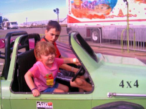kids at the fair - my kids at the fair