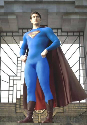 Superman without Underwear - Superman has just realized how stupid he is wearing underwear outside. So he decided to put his underwear inside his outfit