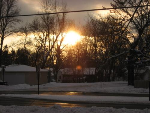 Sunday Sunset - I love winter sunsets Sunday Sunset - I love winter sunsets