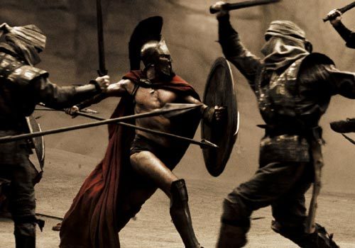 movie 300 - Spartans versus persians