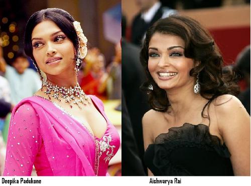 beauty queens - Deepika Padukone & Aishwarya Rai