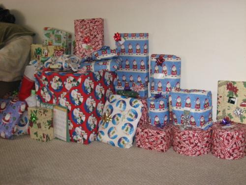 My Stack of gifts - This is it for this year i think. My Stack of gifts - This is it for this year i think.