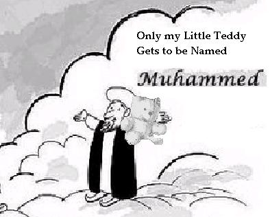 Muhammed and the Bear - Comic of Muhammed and his warm fuzzy Teddy Bear named Muhammed