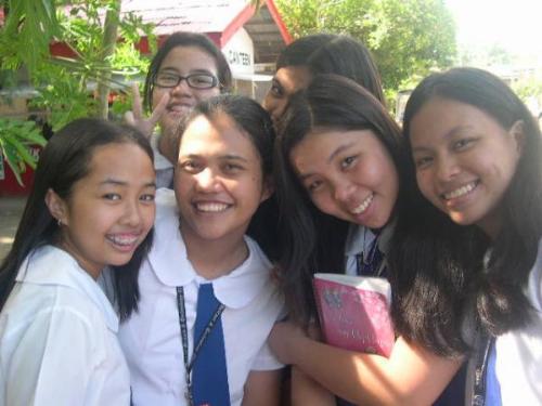 me and my classmates - my classmates and i have been through a lot of problems. we've built a strong bond within us that would take time to break. despite of all those shortcomings that we may had, we still continue to be strong believing in each others skills and talents. :)