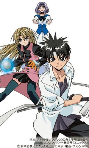 Tokyo Underground - The characters of the anime series, Tokyo Underground. Chelse, Rumina and Ruri.