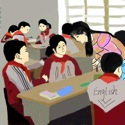 teacher - teacher in the class