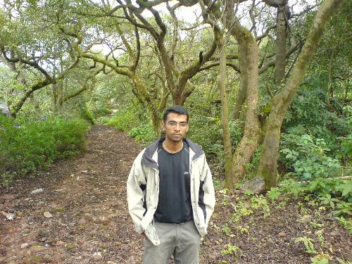 me on the way to an old church -- - its really beautiful...road...to the church