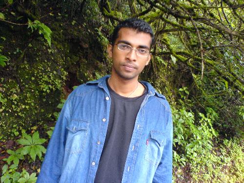 after trekking - in the mountains.....the tired lo - i was trekking a lot ...and really got tired ...the wost part was that it was raining ...
