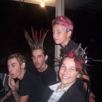 My Brothers - James(18), Alex(16), Jonathon(14) and Patrick(12) at my 21st Punk Birthday Party