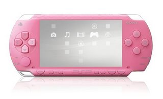 psp - this is a picture of pink color psp.