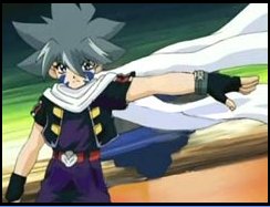 Kai Hiwatari - Bakuten Shoot Beyblade: G Revolution. This picture features Kai Hiwatari, member of the BBA Revolution (Bladebreakers in the dub.) His beyblade's bitbeast is known as the Seiryu (Dragoon.)