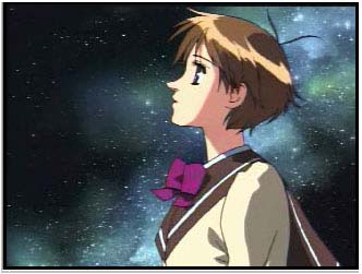 Hitomi Kanzaki - Hitomi Kanzaki, the girl from the Mystic Moon (or what we call the Earth) from the mecha anime, Tenku no Escaflowne (The Vision of Escaflowne.) Hitomi is voice by the famous seiyuu Maaya Sakamoto.