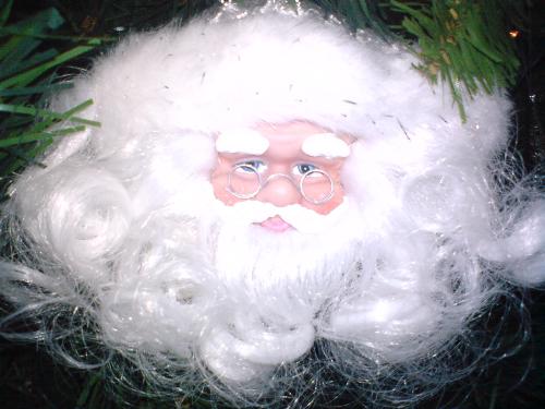 Santa - One of my Christmas tree ornaments