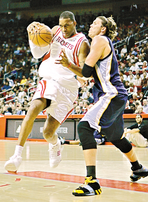 t-mac - in the game with grizzlies on Dec 5th,rockets won t-mac with 17 points 12assists and 10 rebounds