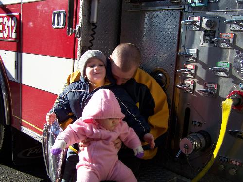 family - This is my husband and kids togheter.