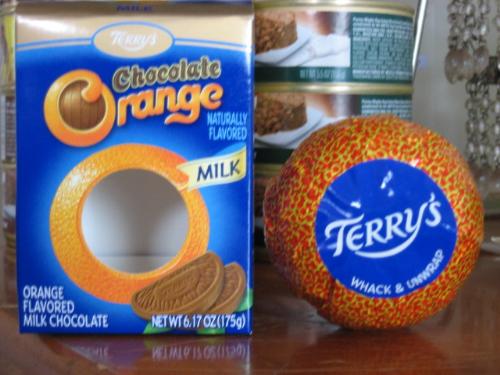 Terry's Chocolate Orange - Mine! All mine. HAHAHA!