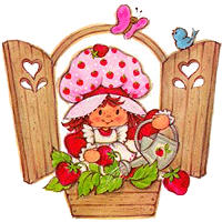 Strawberry Shortcake - Strawberry Shortcake looking out the window
