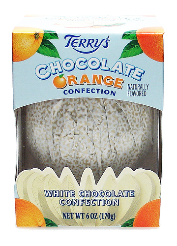 White Chocolate Orange - Terrys white chocolate orange!