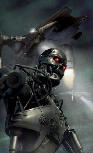 terminator - one of the best images of terminator from artist's point of view