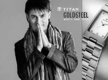aamir knah - Aamir for 'Titan Gold Steel'