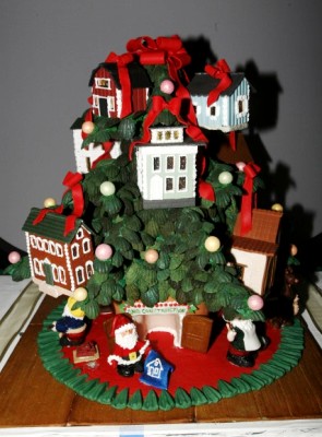 Gingerbread House - One of the prize-winning gingerbread houses.