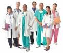 Do you call your doctor immediately? - group of doctors Do you call your doctor immediately? - group of doctors
