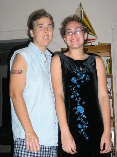 mom  - me and my mom homecoming night