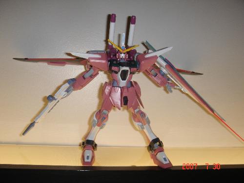 Inifinity Justice Gundam - My Infinity Justice Gundam collection in different poses