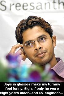 sreesanth - Sreedanth the indian pace bowler!