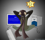 Blue screen of death - the most dangerous screen on the Microsoft Windows History. HAHA. Everyone is afraid of this screen. Try to download it's prank on my website www.macobex.com TNX