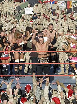 wwe - wwe supports our troops