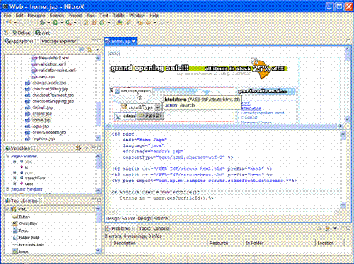 Eclipse - No. 1 IDE for Java developers. Which covers all type of Java developments.
