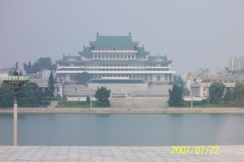 People's Assembly Hall? - This was across the Dae Dong River from the Juche tower