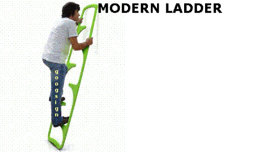 modern ladder - to lessen the weight of ladder and easy to carry
