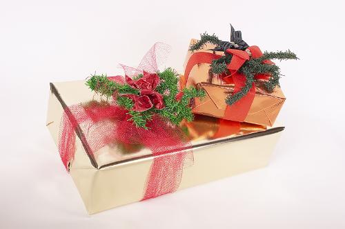 gift boxes - gift boxes wrapped for christmas gift giving.