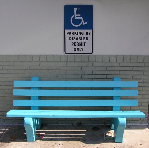 Tongue in cheek - Tongue in cheek bench picture