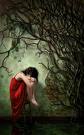 A girl suffering fatigue - Chronic Fatigue Syndrome is a very real and very hard to live with. The victim varies between tired and exhausted 24 hours a day and suffers constant pain and brain fog and many other problems that makes daily life difficult.