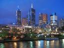Melbourne Australia - Melbourne city skyline.
