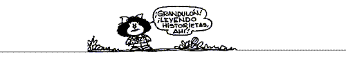 mafalda - argentinian most famous cartoon, mafalda, by the great Quino.