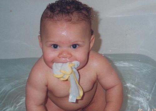 Bath Time Fun - My son Shawn, enjoying bath time.