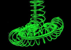 Green cooking utensil - I thought this was interesting. Could it be art?