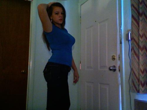 Posing for the camera! - This is me just taking random pictures.